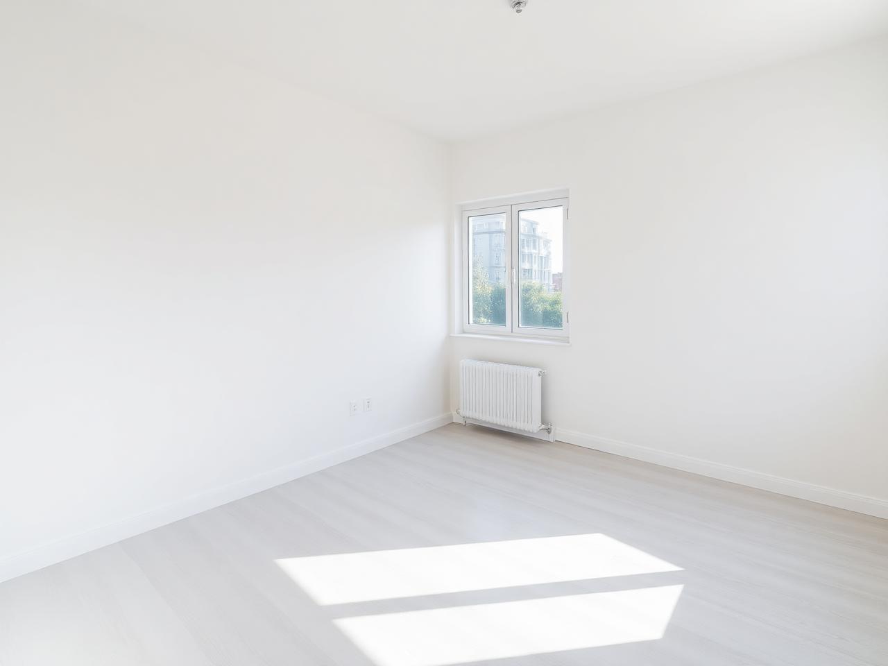 Freshly repainted rental property
